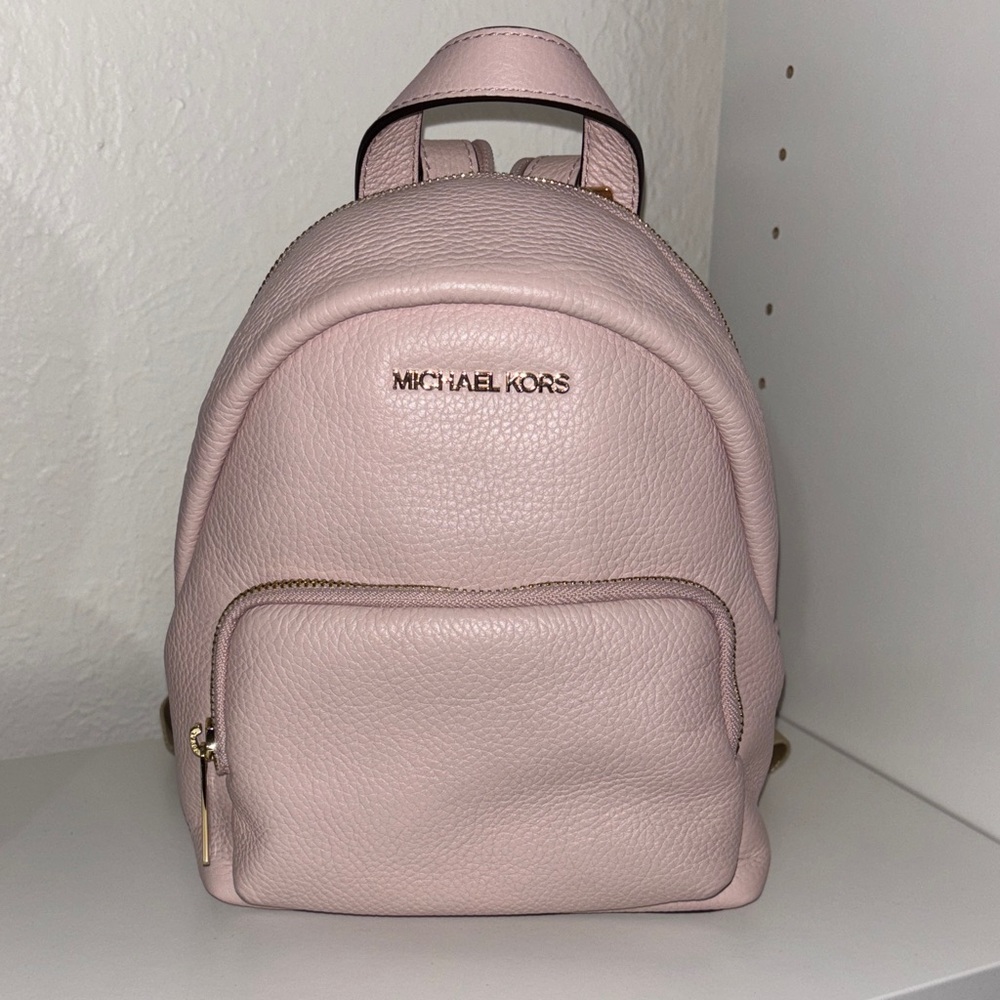 Michael Kors Blush Pink Backpack